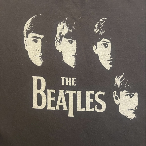 Oversized Beatles Graphic Hoodie - Picture 4 of 7